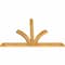 Ekena Millwork Richland Rough Sawn Timber Gable Bracket, Western Red Cedar, 108"W x 68"H x 4"D x 6"F, 15/12 Pitch GBW108X68X0406RIC00RWR - alternate 5